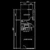 1 Bed, 1 Bath Model floor plan