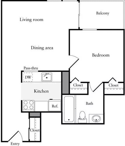 Unit 4604 4604 floor plan