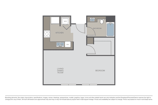 Plan AA3 - Studio 451 floor plan