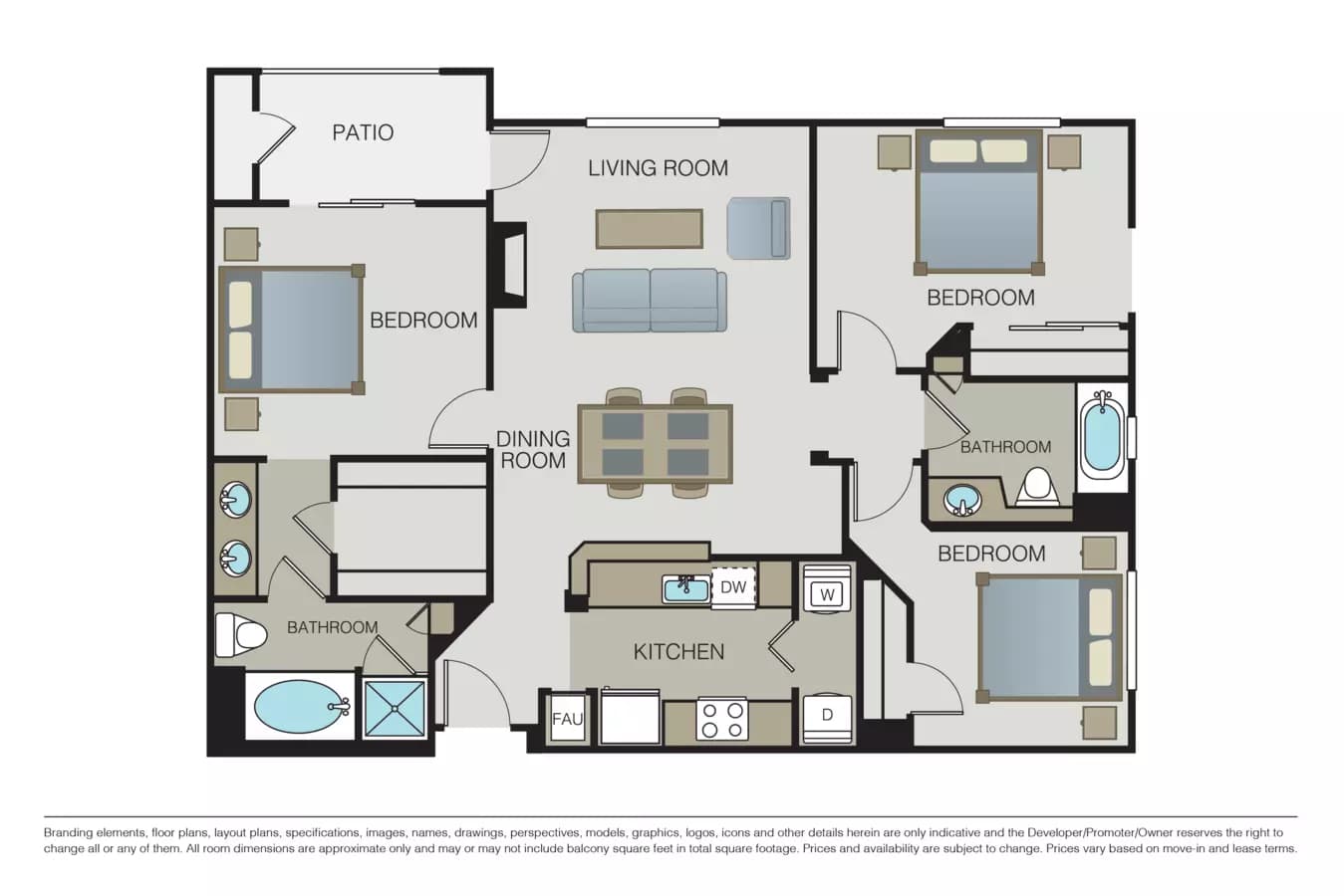Unit 2158 2158 floor plan
