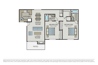 Plan 2A F046 floor plan