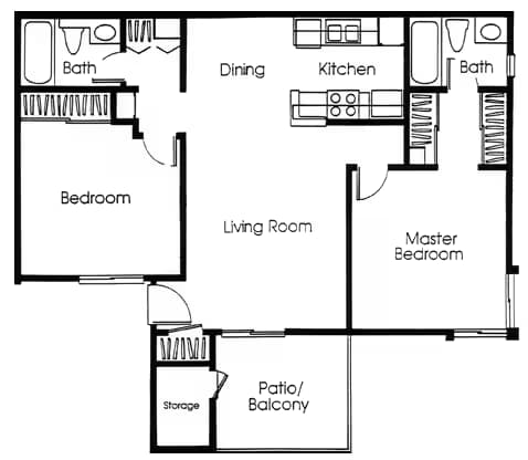 Unit AUCMUM 062 floor plan
