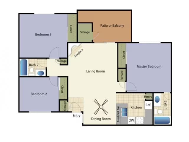 Unit 112 173 floor plan