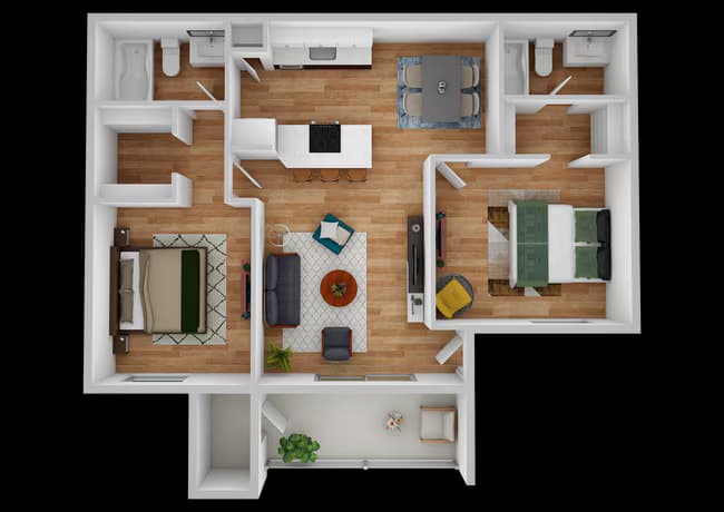 Unit 5242 3226 floor plan