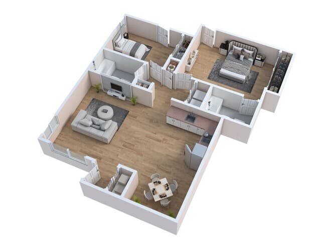 Unit F01 F209 floor plan