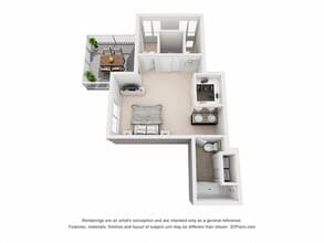 C6- Townhomes 1111-201 floor plan