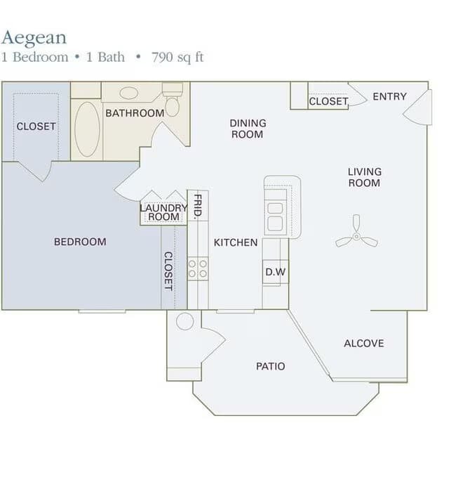Aegean 101 floor plan