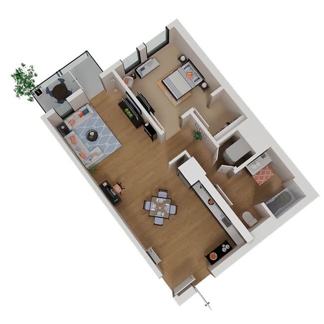 A1A M-203 floor plan