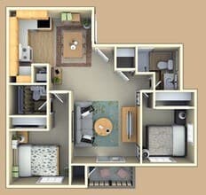 The Brookwood 16 floor plan