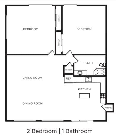 2x1 WS 156 floor plan
