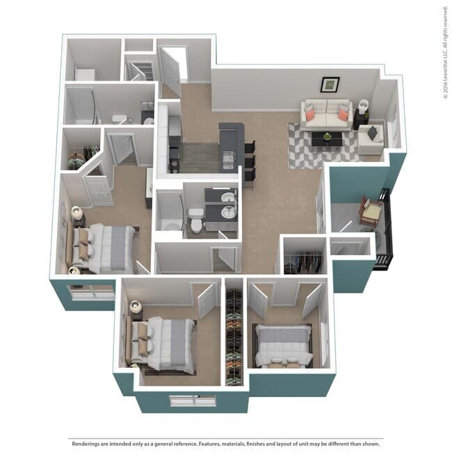 Residence 9 Upgraded 432 floor plan