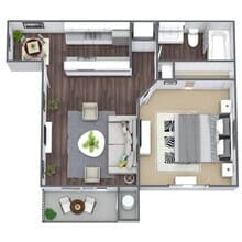1x1 602 floor plan