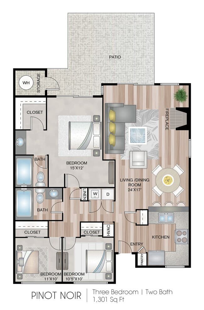 Pinot Noir 01-0250 floor plan