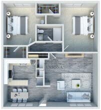 The Deluxe @Elevate 40 floor plan