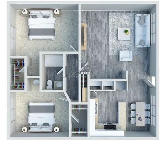 The Estate @Elevate 38 floor plan