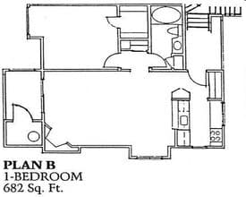 1x1 138 floor plan
