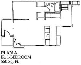 Studio 219 floor plan
