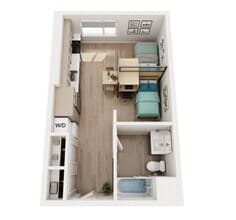 Studio floor plan