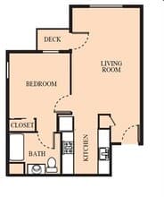 1x1 513 floor plan