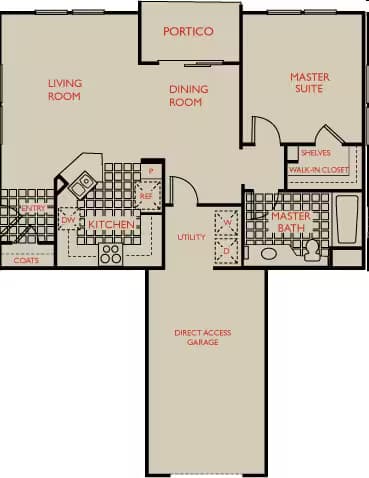 Lucca 413 floor plan