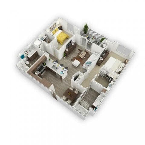 Beech 636 floor plan