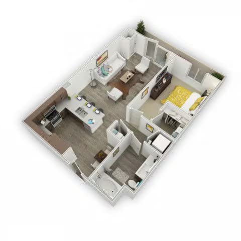 Oak 615 floor plan