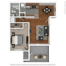Plan A 2042 floor plan