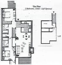 Pine floor plan