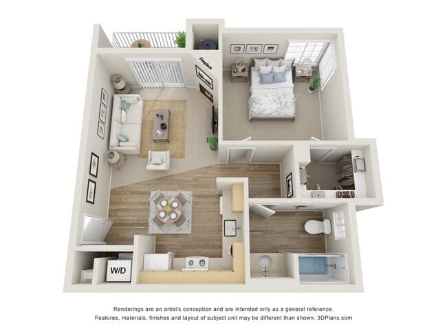 Residence 1 104 floor plan