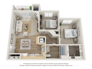 Residence 3 205 floor plan