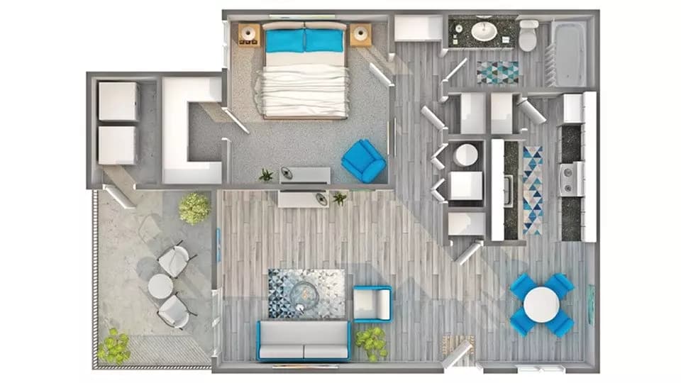 Fairfield B-B3 floor plan