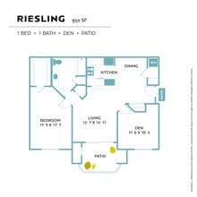 Riesling floor plan
