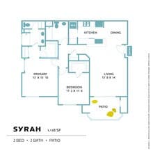 Syrah floor plan