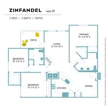 Zinfandel floor plan