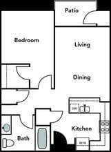 Berryessa 737 floor plan