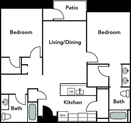 Carneros 532 floor plan