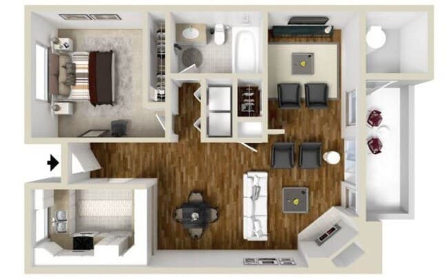 San Francisco 1183C floor plan