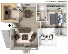 11A - Renovated 159 floor plan