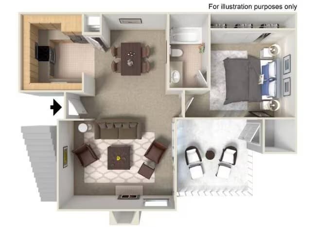 Unit 225 091 floor plan