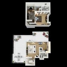 Penthouse 908 908 floor plan