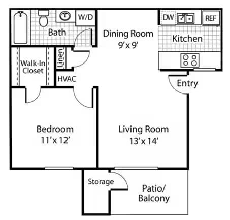 A2 1808 floor plan