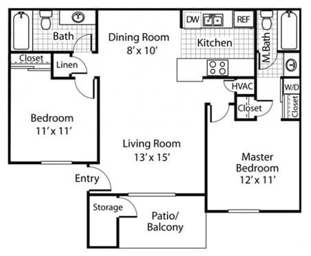 B2 0916 floor plan
