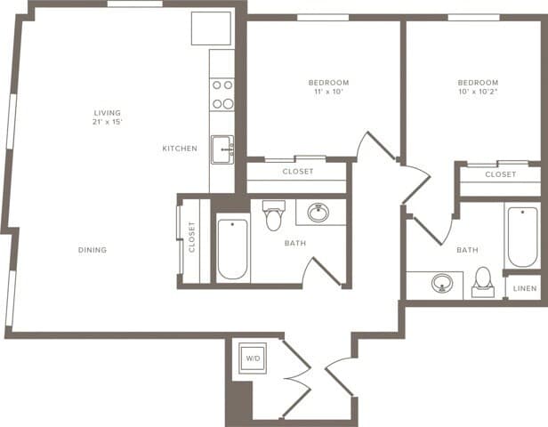 B10 D-201 floor plan