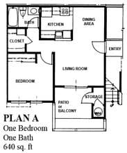 A-1 floor plan