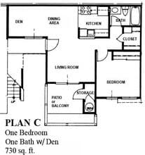 Plan C-1 floor plan