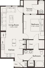 Begonia 01-206 floor plan