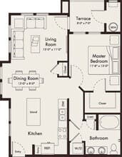 Dalia 01-202 floor plan