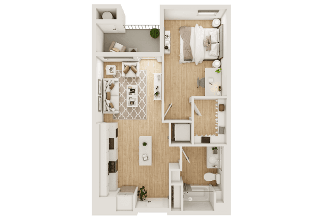1A 2-308 floor plan
