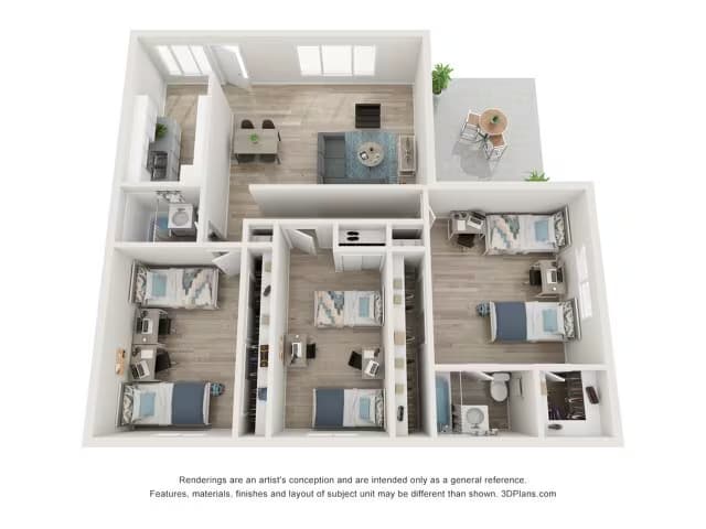 Unit Shared Shared floor plan