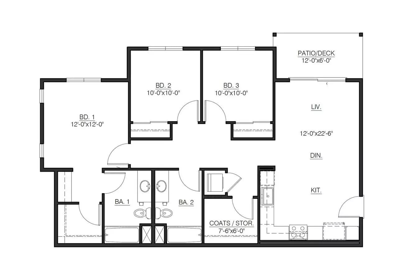 4034 Alexander David Ct #202 floor plan